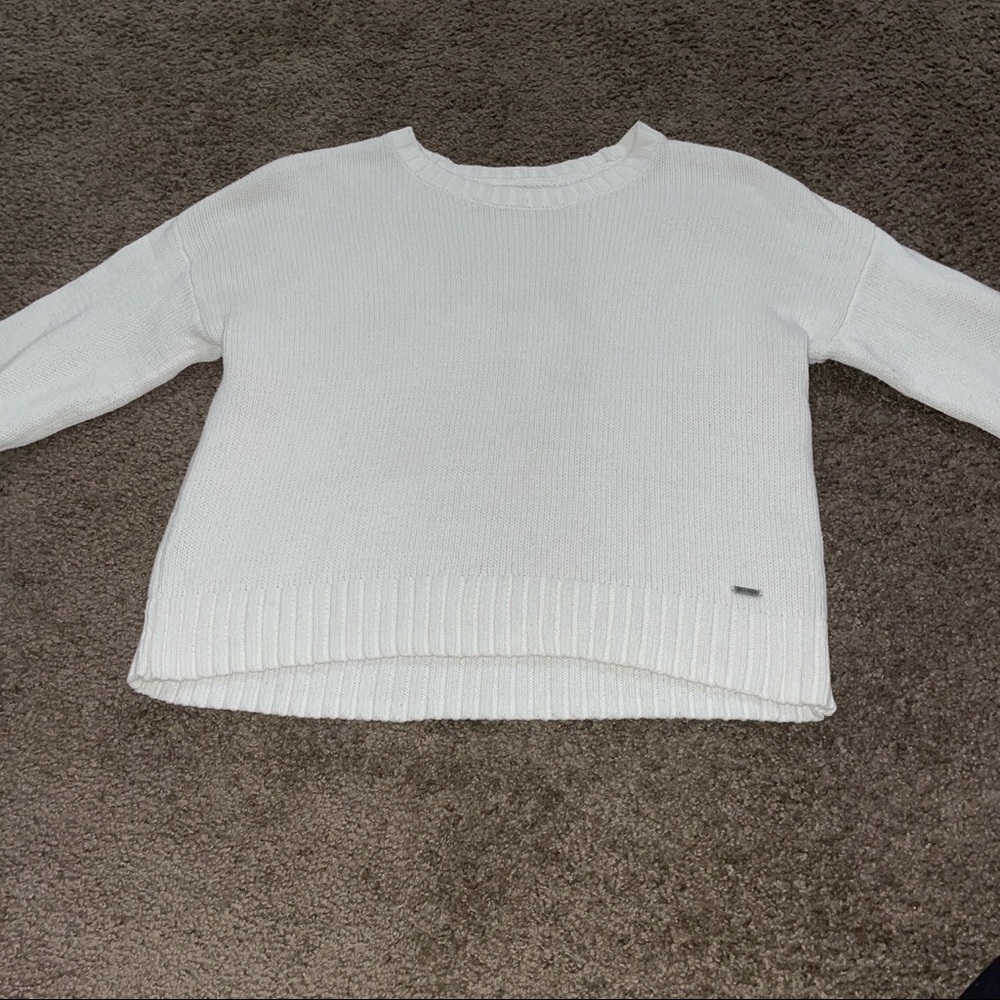 Hollister cropped sweater